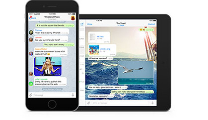 Telegram iPhone iPad iOS Kahi